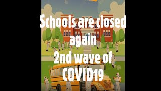 Schools Are Closed Again due to Coronavirus | Kids feelings about School closure | Curious Ladybirds