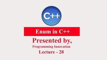 Enumeration in C++ in Urdu | Lecture -28