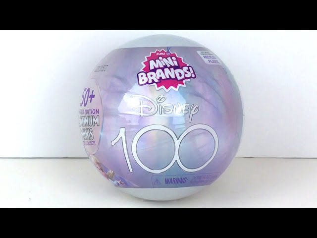 Mini Brands Disney 100 Limited Edition Platinum Capsule : Target