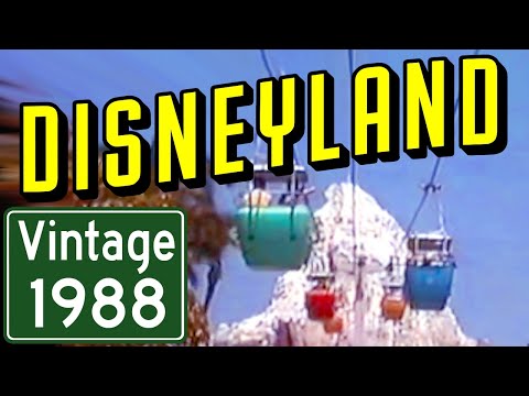 Vintage Disneyland 1988 Tour