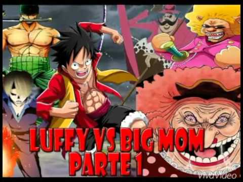 One piece scan 800 vf Luffy vs big mom - YouTube