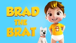 Funny Baby on an Adventure I Brad The Brat | Cartoon Show For Toddlers #cutebaby #toddlerlife