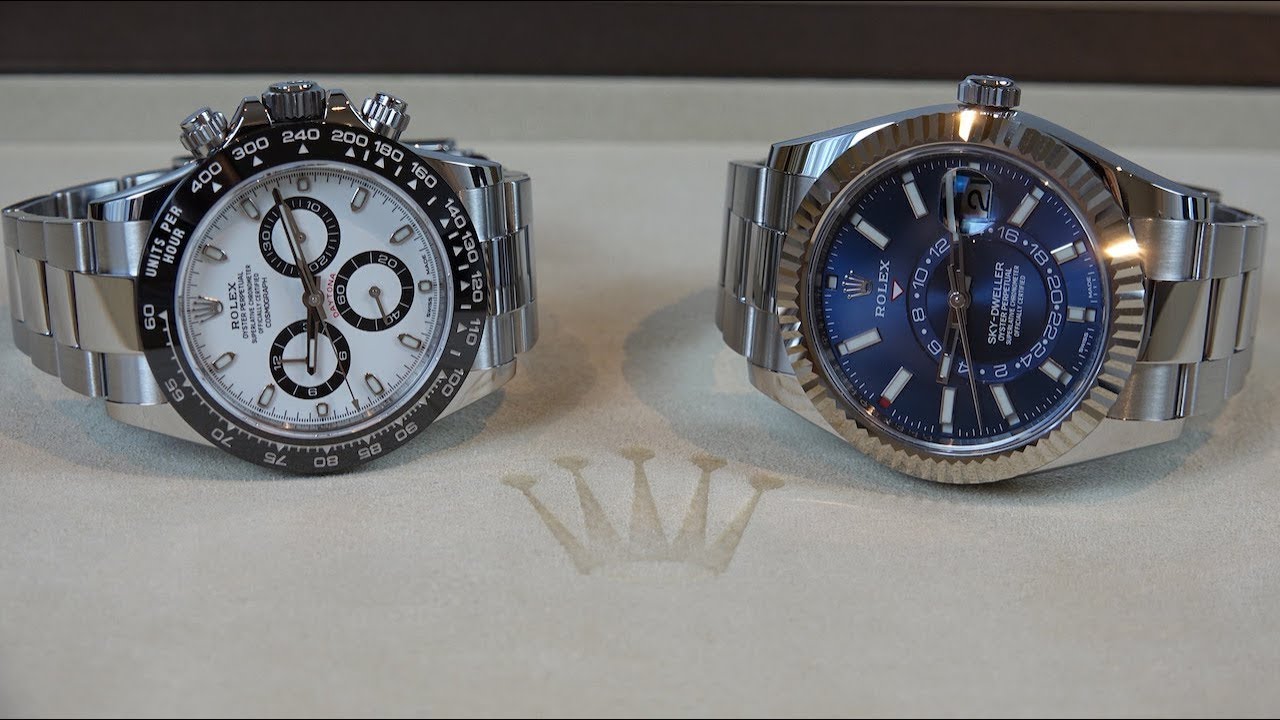 rolex daytona sky blue