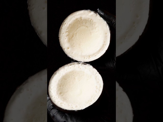 Viral Ice Cream Recipe #asmr #asmrsounds #coconut #icecream #youtubeshorts #shorts #tanghulu #viral