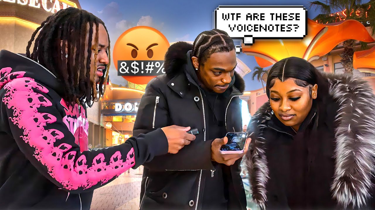 Making Couples Switch Phones On VALENTINES DAY 💔 *LOYALTY TEST* NYC PUBLIC INTERVIEW