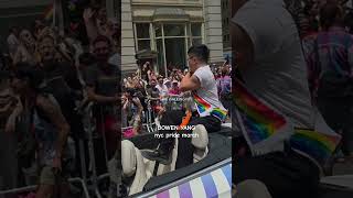 Bowen Yang at NYC Pride March 2026 🏳️‍🌈