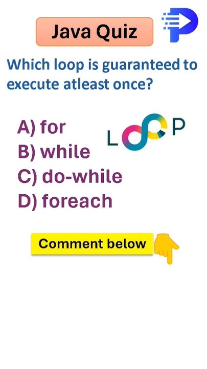 Java Quiz-17 #shorts #interview | Which Loop is Guaranteed to Execute ...