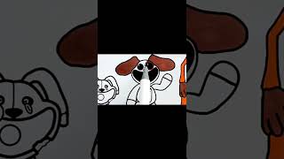 Evolution OF of Dogday From POPPY PLAYTIME CHAPTER 3 Coloring Pages