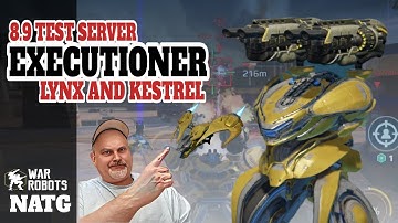 LYNX AND KESTREL DRONE | UPDATE 8.9 TEST SERVER | WAR ROBOTS NEW GAMEPLAY