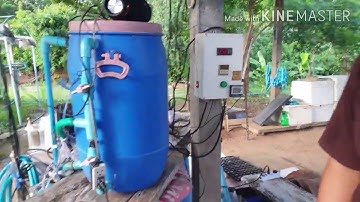 ระบบพ่นหมอกอัตโนมัติและระบบเซ็นเซอร์น้ำฝนในระบบโรงเรือนผักไฮโดรโปนิคส์ ระบบควบคุมกึ่งอัตโนมัติ