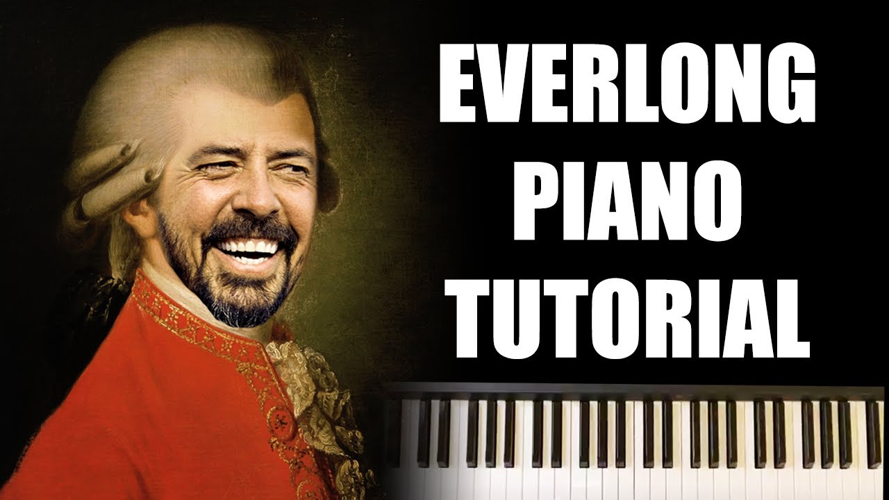 How to play EVERLONG on the PIANO