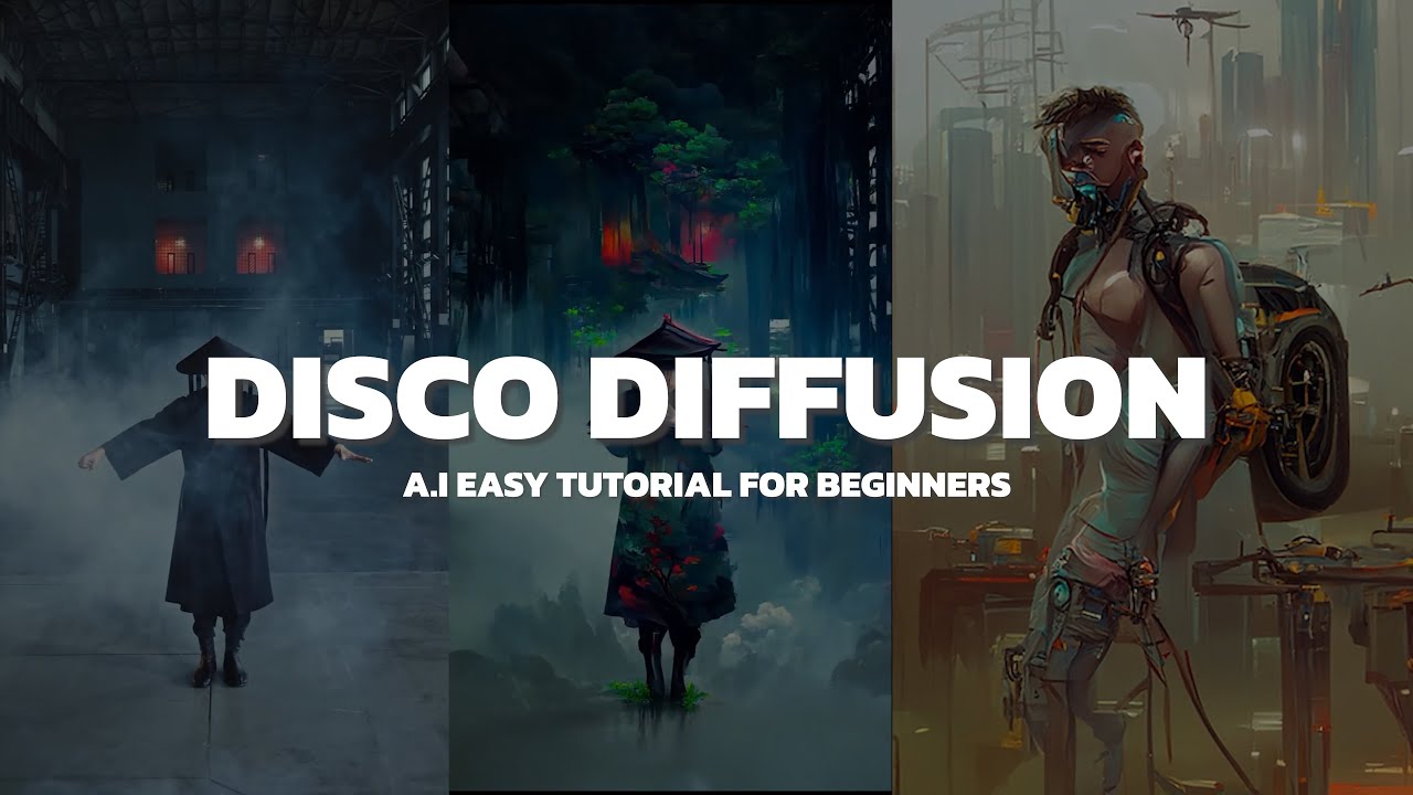 DISCO DIFFUSION Tutorial | Create cool videos