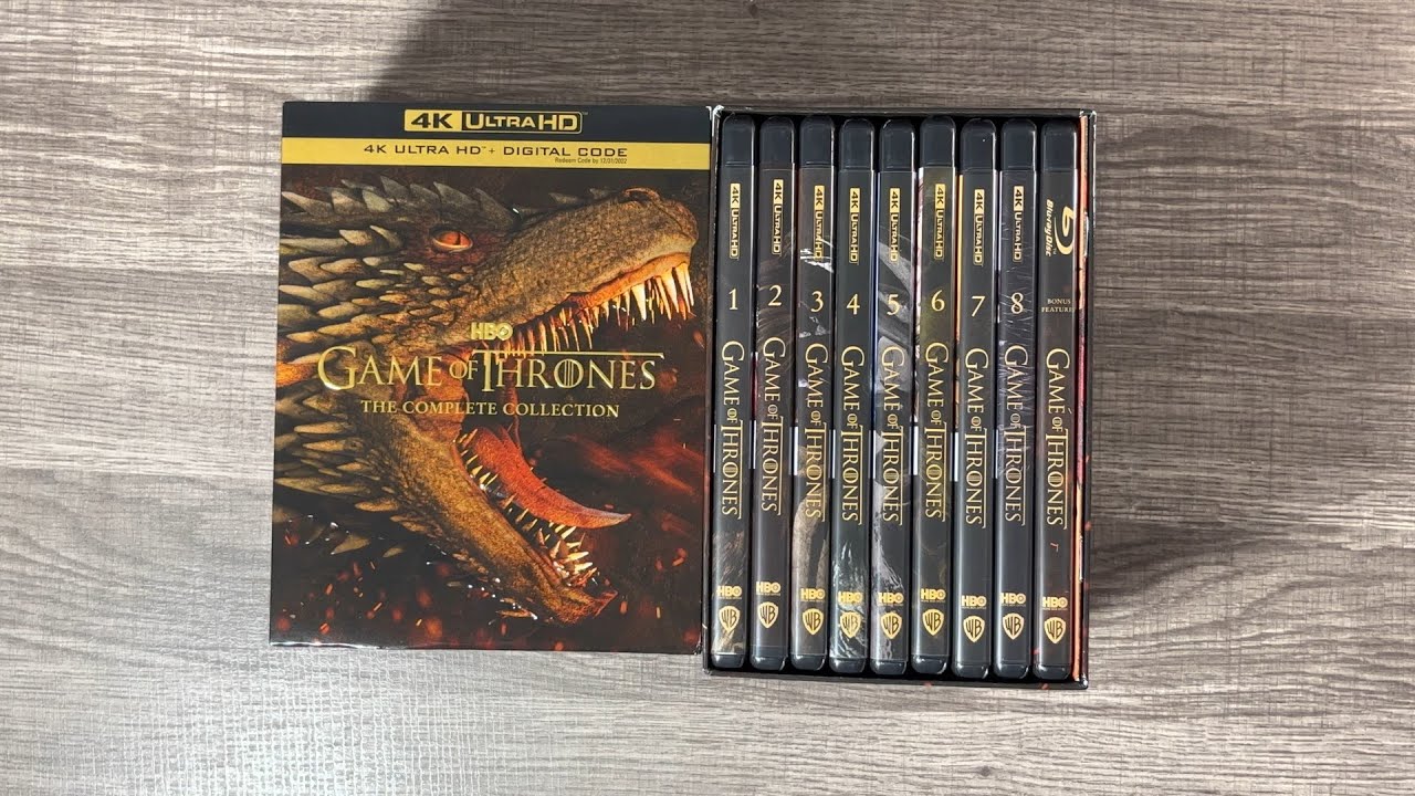 Game of Thrones: The Complete Collection 4K Blu-ray (4K Ultra HD + Blu-ray)