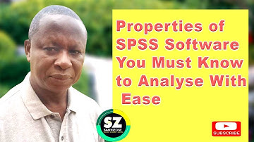 Understanding the Properties of SPSS Software and Value Labelling / Coding of Variables - Part 1