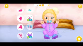 Sweet Baby Girl Daycare Gameplay - Baby Care & Dress Up - TutoTOONS screenshot 2