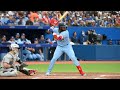 Vladimir guerrero jr slow motion home run baseball swing hitting mechanics instruction batting hit