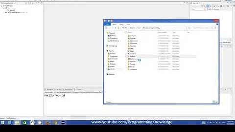 Java Tutorial For Beginners 3   Creating First Java Project in Eclipse IDE