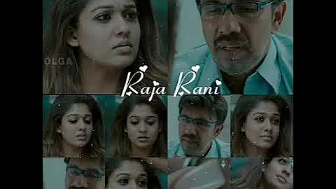 Regina accepts for marriage /Raja Rani /Arya /Nayanthara .