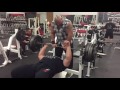 Programme hugo girard  bench 455 lb x 5rep