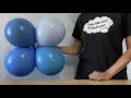 Blue Custom Balloon Colours