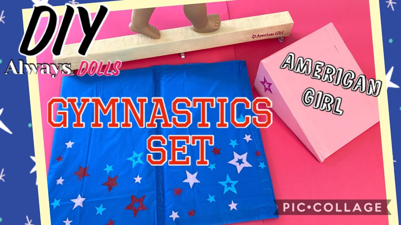 Gymnastics Set for American Girl Doll and 18-inch Doll Gymnastics