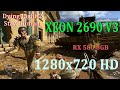 XEON 2690 v3(stock) + RX 580 8gb. 1280x720. Dying Light 2 - Stay Human ДЕНЬ