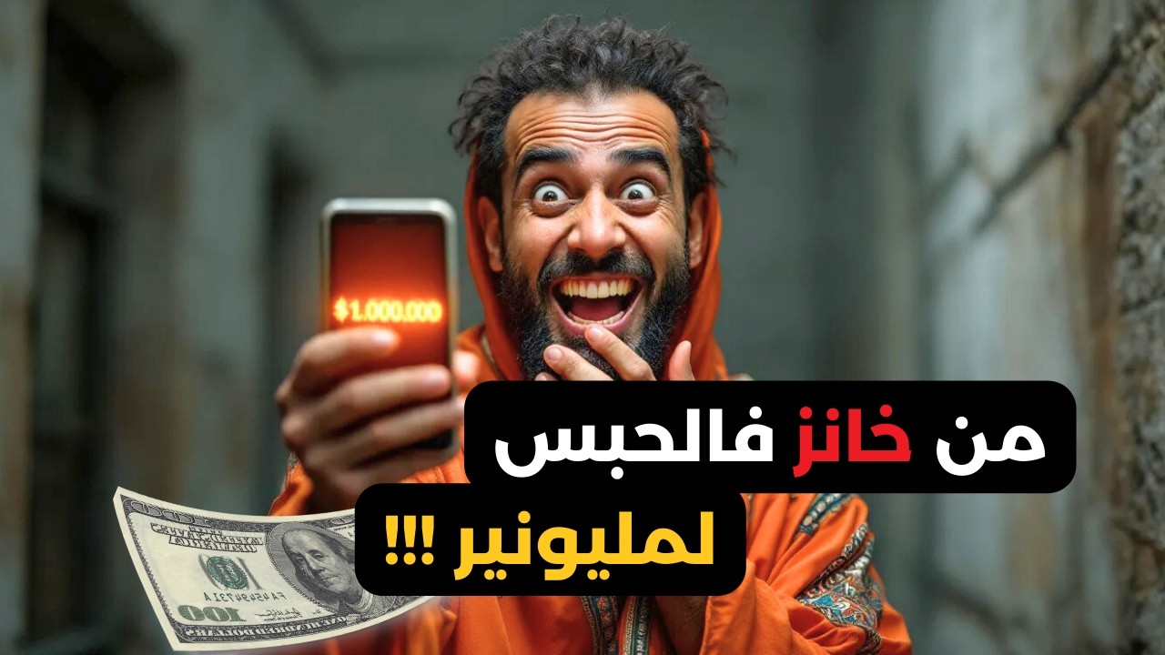 قصتي من خانز فالحبس، لمليونير!!!  من عملة كريبتو بلا منقصد تبدلات حياتي