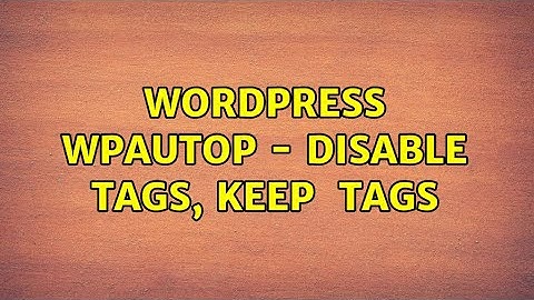 Wordpress: wpautop - disable ＜br＞ tags, keep ＜p＞ tags