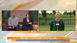 Ireland captain Katie McCabe joins Ireland AM for a chat!