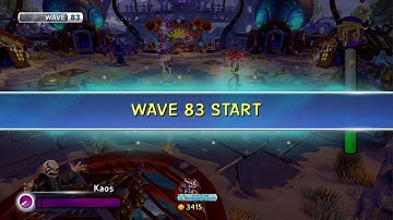 Skylanders Trap Team 2014 Kaos Doom Challenge Wave 81-100