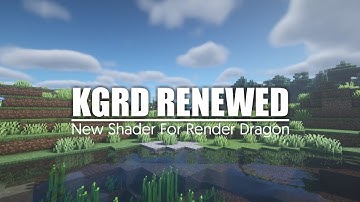 The Best Shader Aesthetic | MCPE 1.18 - Support  Render Dragon | KGRD Renewed