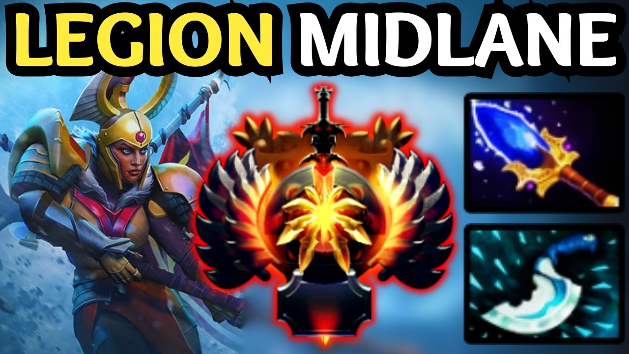🔥 MID LEGION COMMANDER Meta — Fast Duel Stack & Take Over 🔥 Dota 2 Gameplay