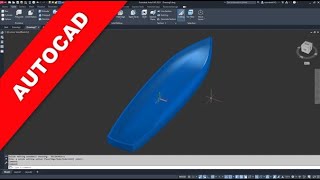 Bootsrumpf - Boat Hull - Autocad 2023 Training - Part Design