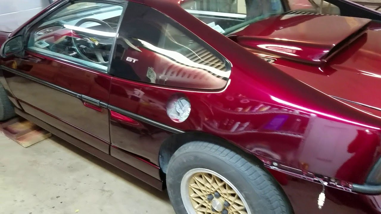 1988 Fiero House of Kolor BrandyWine USC01 Clear YouTube