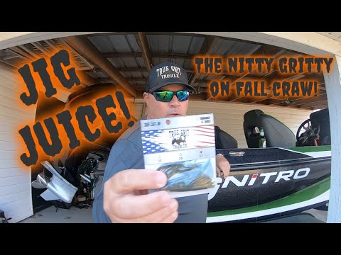 Fall Craw! Jig Fishing for Bass! (Secret Color Trailer? Get More Bites?)