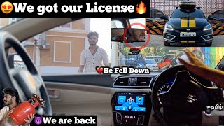 😍We got our license🔥|💔But he fell down in front our vehicle🥺|😈We are back but New problem😭| TTF |
