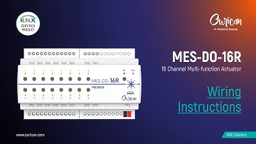 MES DO 16R | Wiring Instructions | Messung Ourican | #OuricanAutomation