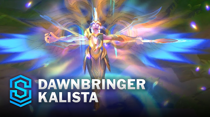 Dawnbringer Kalista Skin Spotlight - Pre-Release - PBE Preview - League of Legends