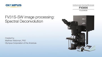 FV31S-SW Image Processing: Spectral Deconvolution