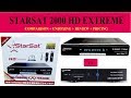 Starsat 2000HD Extreme New Receiver Unboxing+Review+Comparison in Urdu/Hindi