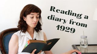 I Bought a Diary Written in 1929!