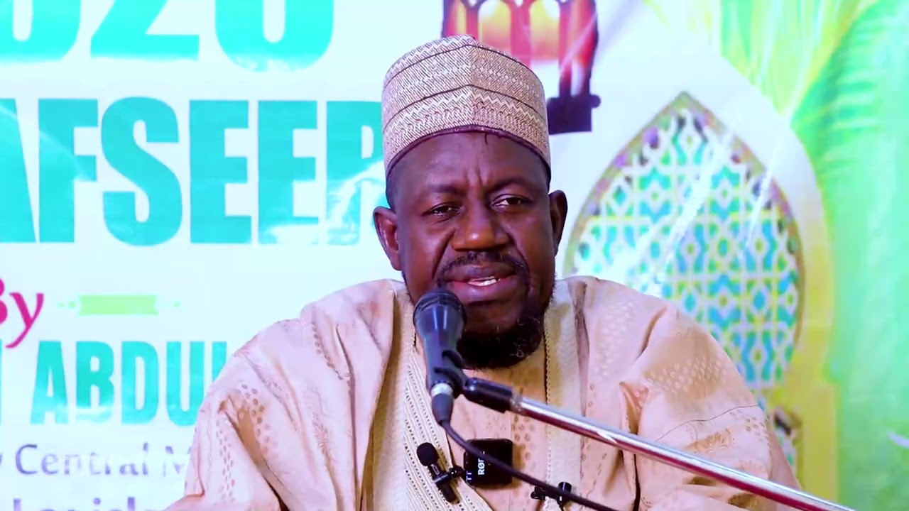 MEN RAMADAN TAFSEER DAY 8, 1447 (25/2/2026) BY SHEIKH SUFYAN ABDULLAHI CHIEF IMAM