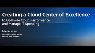 Creating a Cloud Center of Excellence