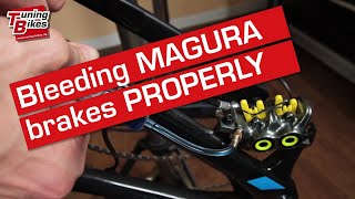 Bleeding Magura MT5 / MT7 disc brakes - Tutorial [English]
