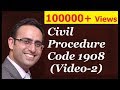 CPC 1908 [Video-2] - Aim & Scope of Civil Procedure Code 1908