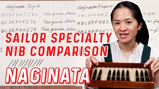 Sailor Specialty Nib Comparison Part 1: Naginata Nibs! by Yoseka Stationery 1,559 views 3 weeks ago 32 minutes