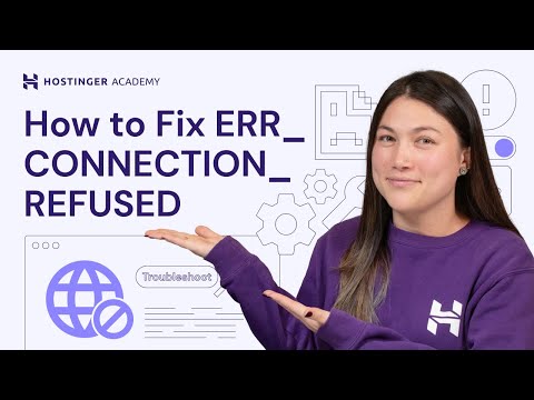 ვიდეო: რა იწვევს Err_connection_refused-ს?