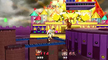 CPU Tourney - Project M EX Remix - Top 16 - Diddy Kong vs Pit