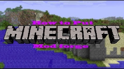  How To Get MineCraft Mod Forge On 1.6.2 MAC  