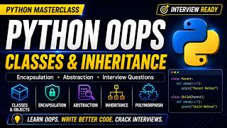 Python OOPS Complete Tutorial | Classes, Objects, Inheritance & Polymorphism | Data Engineering